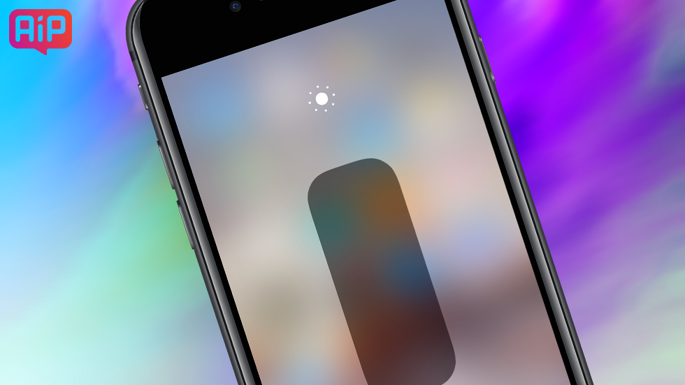 Как уменьшить яркость ниже минимума на iPhone