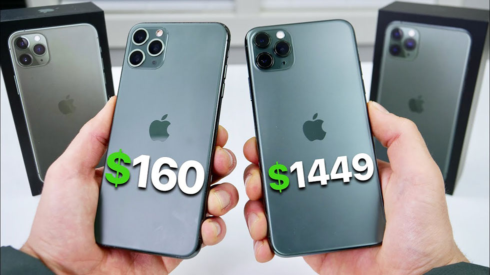 Дешевый клон iPhone 11 Pro Max оказалось сложно отличить от оригинала