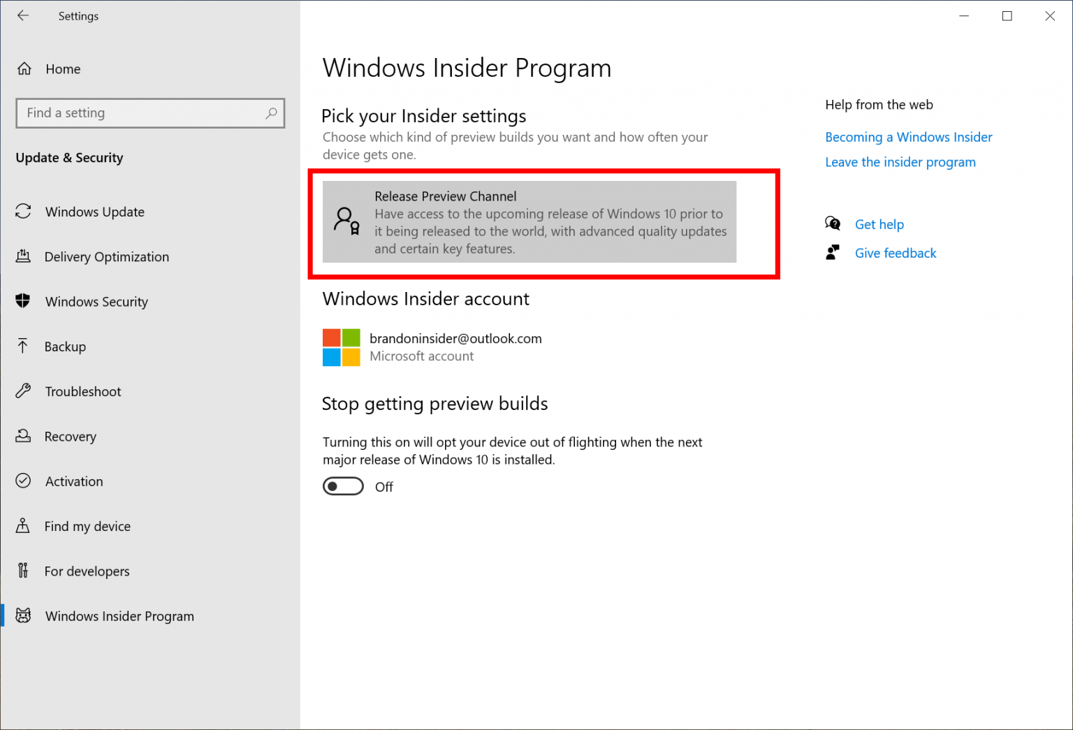 Предварительный просмотр накопительного обновления для windows 11. Windows Insider program 10. Update Security Windows 10. Windows 10 release Preview. Виндовс релиз превью.